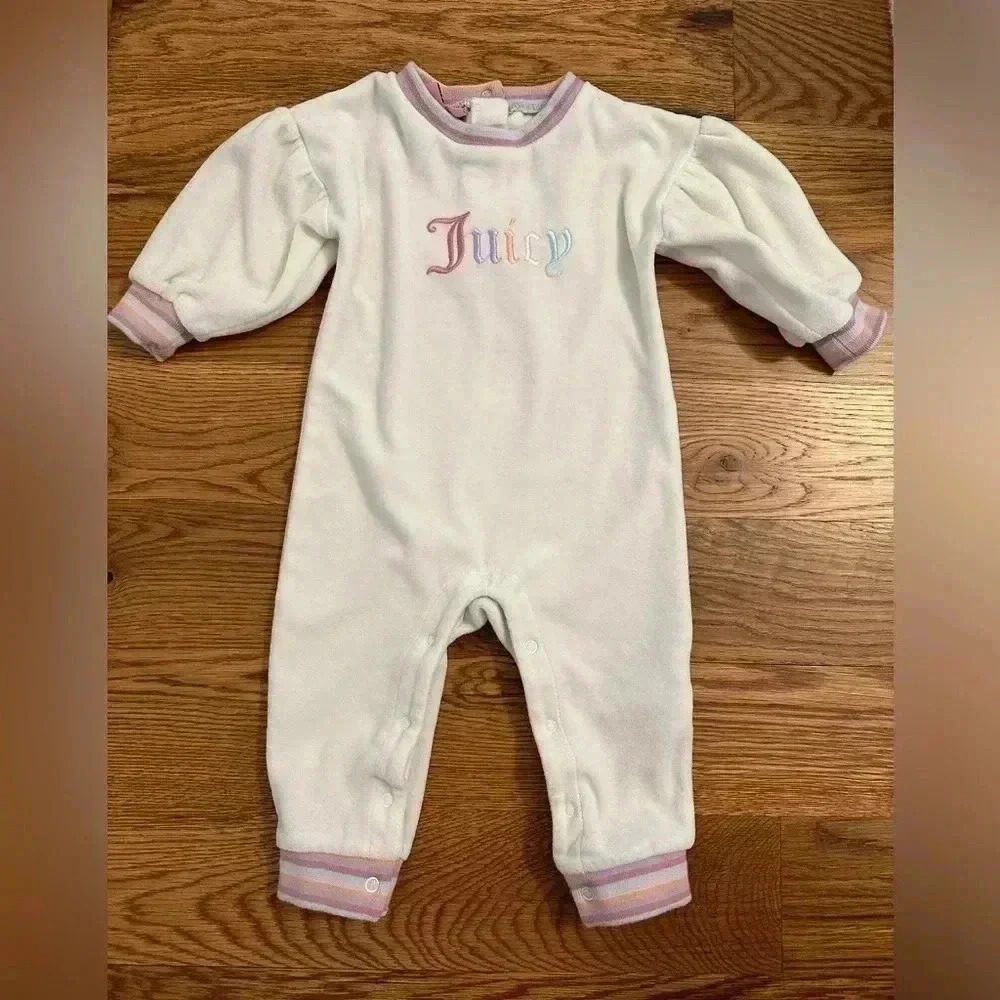 Juicy Couture baby girl romper 12 months